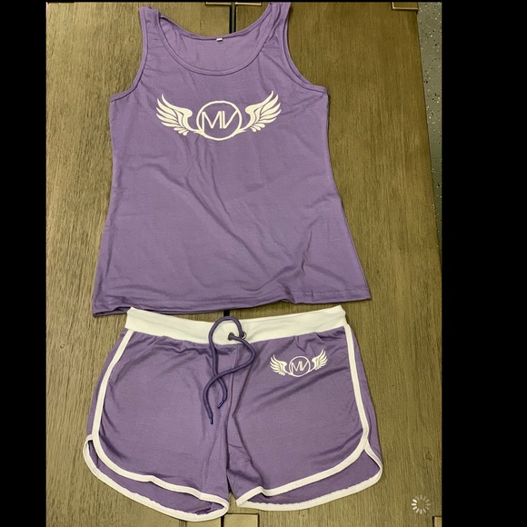 2 Piece Short & Tank Top Set - Picture 2 of 4
